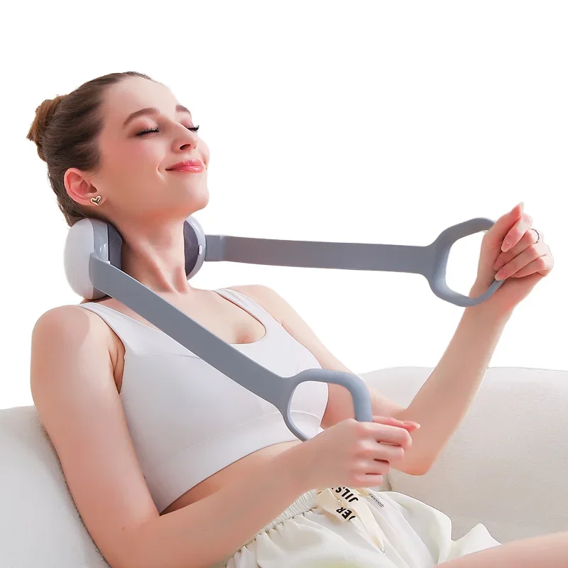 Multi-Function 5 Model Kneading LED Red Light Therapy Hot Compress 3D Neck & Shoulder Massager Fast delivery