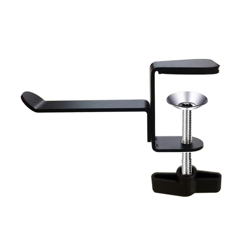 Headphone Stand Base Desktop Pendant Punch-free Metal Headphone I-shaped Chuck Outdoor Living Home Improvement Building Hardware