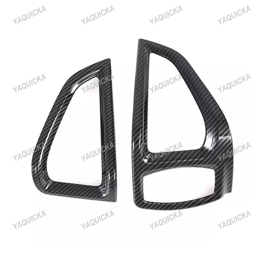 For Ford Transit 2017 Ford Tourneo 2016 Car Dashboard Side AC Air Vent Frame Trim Styling ABS Car Accessories