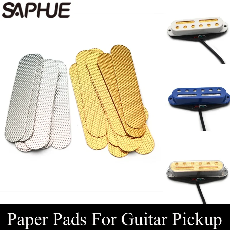 

10Pcs Paper Pads For Guitar Humbucker Pickup or Single Coil Pickup