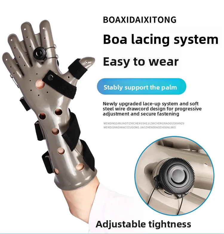 Finger splitter, finger bending and straightening fixation brace, wrist joint rehabilitation trainer, correction of stroke hemip