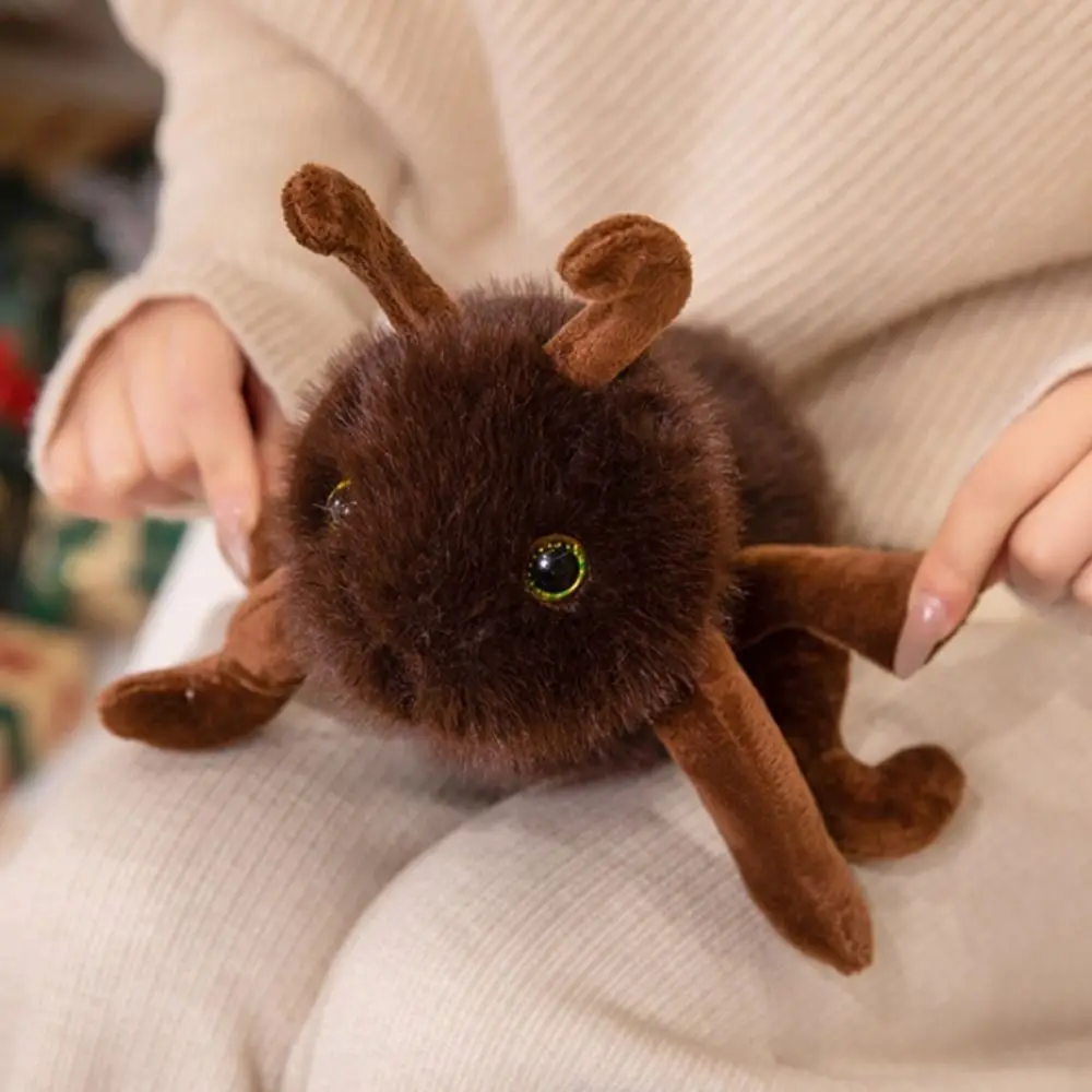 

PP Cotton Baby Hippo Plush Doll Fluffy Stuffed Lilttle Ant Plush Toys Lovely Soft Hippo&Ant Plush Pillow Room Decoration