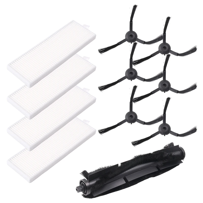 A21I-For 360 Robot Vacuum Cleaner S10 X100 Max Replacement Spare Parts Accessories Main Brush Side Brush Hepa Filter