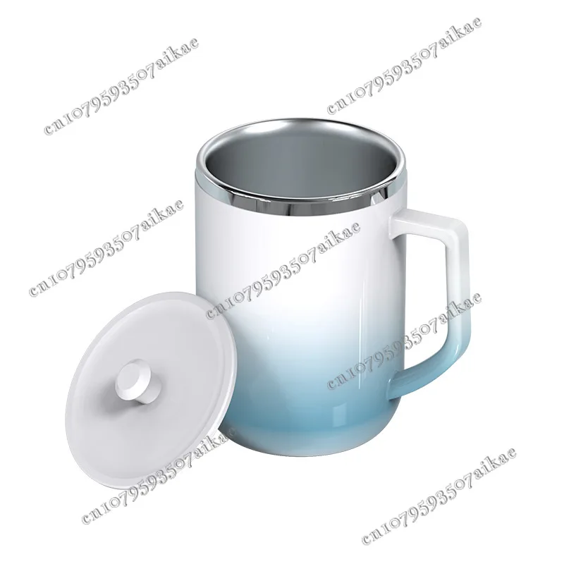 Ceramic, Temperature Difference, Automatic Mixing Coffee Cup, Lazy Mug, No Need To Charge.