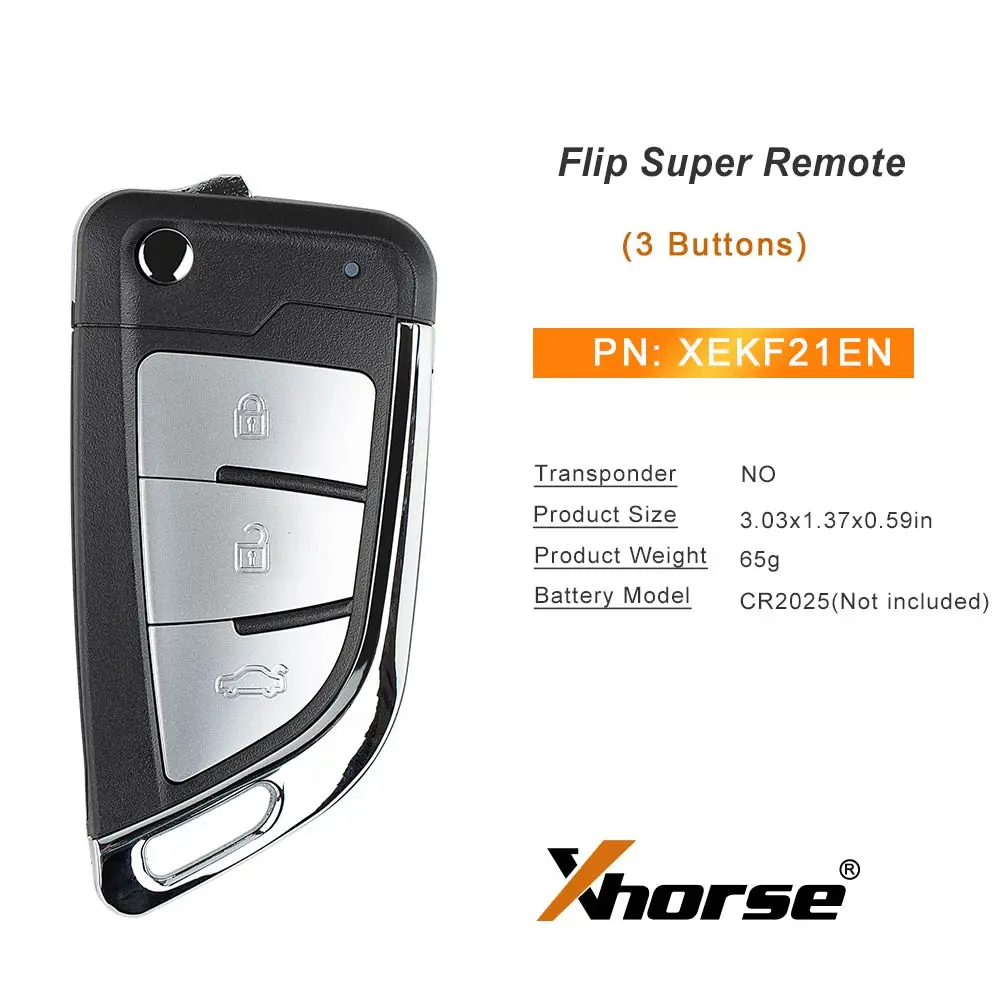 1 Stück XHORSE XE Serie Fernbedienungsschlüssel mit Super-Chip XEKF20EN XEKF21EN XELEX0EN XEDS01EN XEMQB1EN XEB510EN Autoschlüssel für VVDI Key Tool – Detail 6