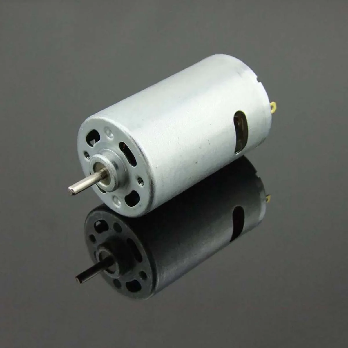 

1Pcs DC 9-24V 550 Mini DC Motor 24V 10000 RPM High Torque Strong Magnetic Carbon Brush Motor for Electric Drill Accessories