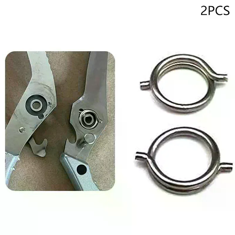 2PCS Chicken Bone Scissors Accessories Spring Wire Diameter 1.8mm Outer Diameter 15mm Nickel Plated Steel Torsion Spring