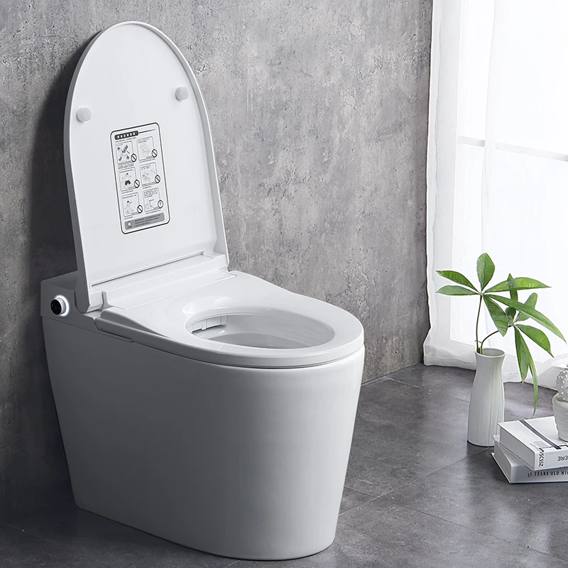 Waltmal MT5101 WC Moderno Automatico con Bidet Integrato, Autopulente, Riscaldato, Elettrico, Intelligente