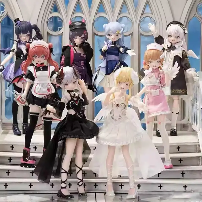 

В наличии Neo Eden Toys 1/6bjd Nightmare Twins Series Blind Box Mystery Box Doll Kawaii Action Anime Figure Сюрприз Игрушка в подарок