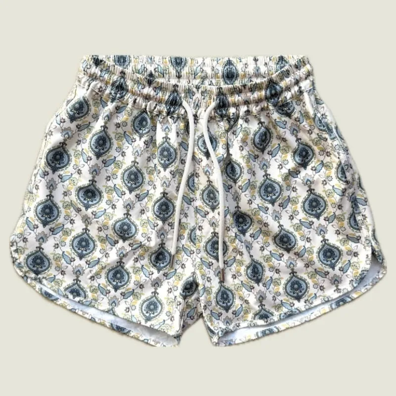 Summer 2026 New Men's American Retro Plaid Athletic Shorts – Y2K Harajuku Streetwear Style – Loose Casual Beach Shorts (Unisex)