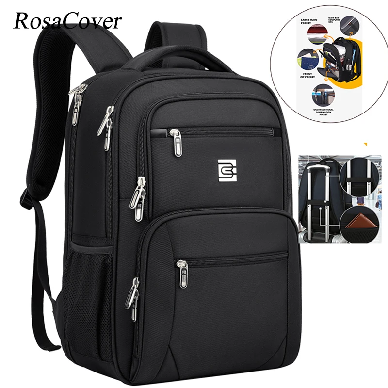 

Large Capacity 15.6 inch Laptop Backpack NO Key TSA Anti Theft Men Backpack Travel Teenage Backpack bag male bagpack mochilas