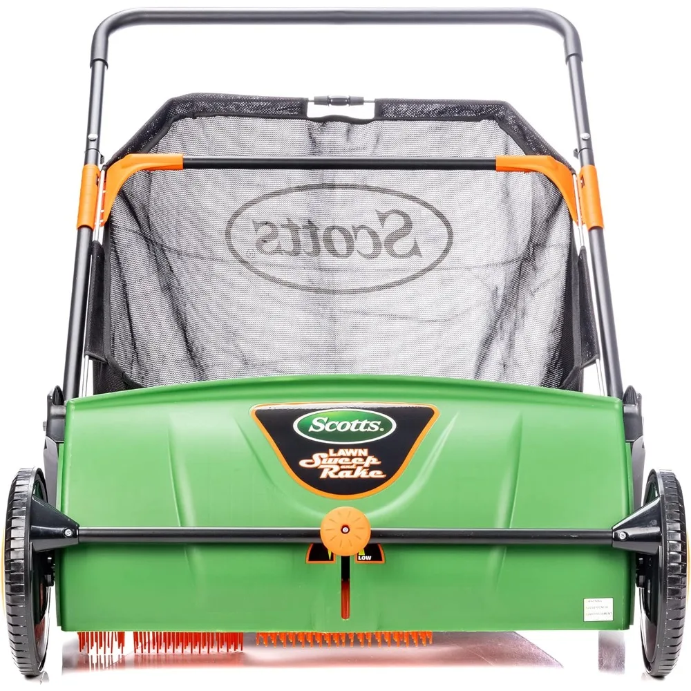 Outdoor Power Tools LSW70026S 26-Inch Push Lawn Sweeper, Black/Green