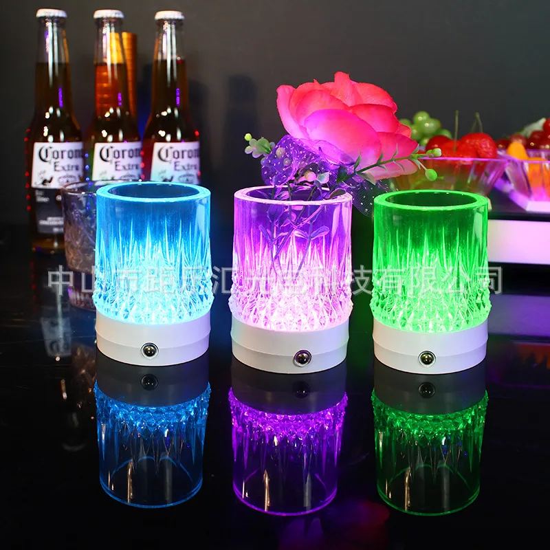 

Bar new touch luminous cup night light atmosphere light luxury charging creative desk lamp bedroom bedside night pearl lamp