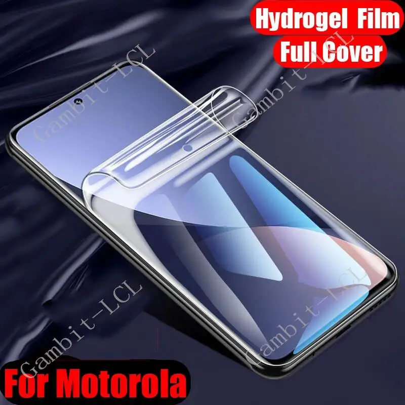 For Motorola Edge+ 2020 X40 X30 Pro S30 Edge 40 Neo 30 Ultra Fusion Edge40 Hydrogel Film Protective Screen Protector Cover 