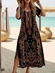 Fashion Elegant Women Dress Loose Casual Dress Women Dress New Temperament