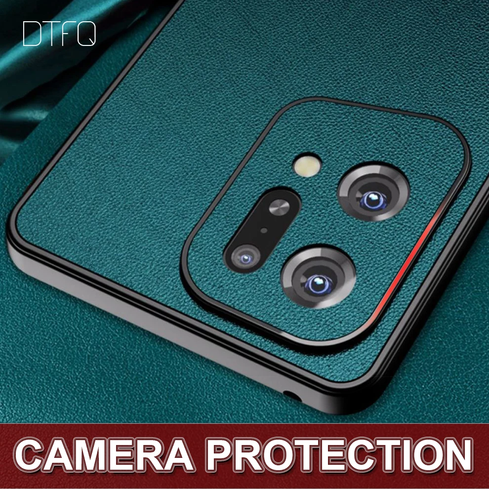 For OPPO Find X5 Pro Case Coque Shockproof Back Cover for OPPO Find X5 X5 Lite Luxury Leather Case for OPPO Find X3 Pro X3 Lite