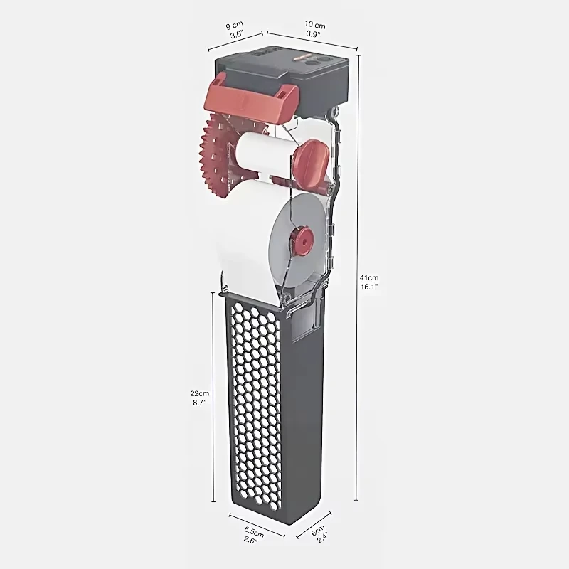 Red Sea NanoMat Roller Filter For Aquarium The Compact Plug&Play Fleece Roller Filter Recommended For Systems Up To 200L/53gal