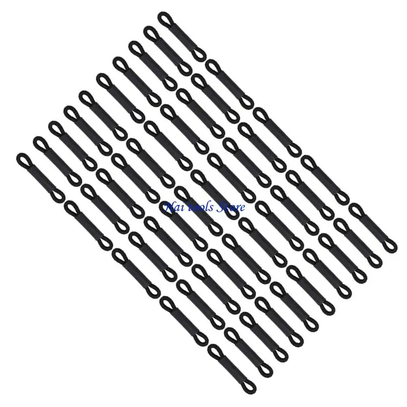 X37E 50/100Pcs Chicken Leg Bands Adjustable Hobbling Chicken Hobble Brace for Puddle Leg Repair Bird Quail Ducks Hatched