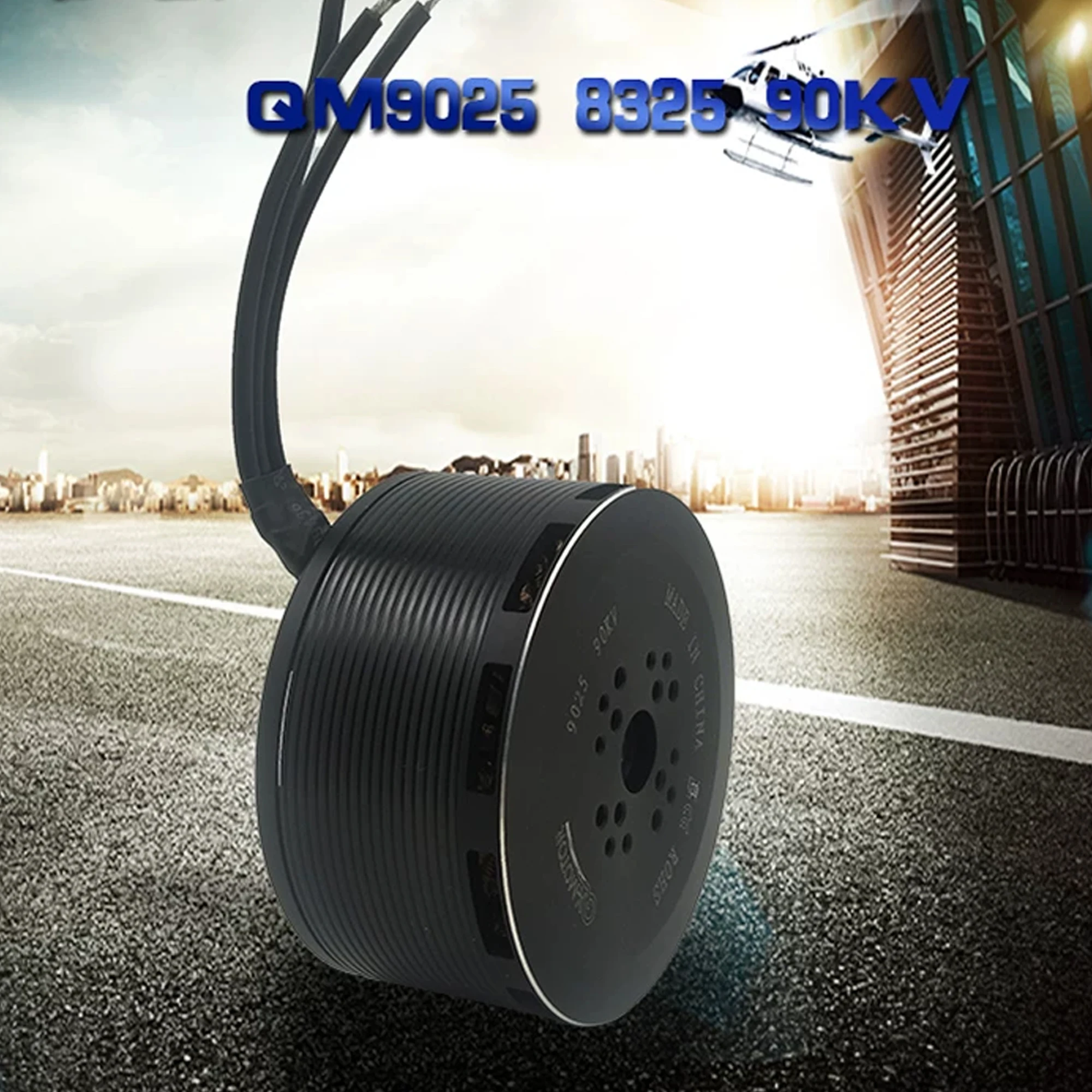 

QM9025 90KV Brushless Motor use 12s 80A