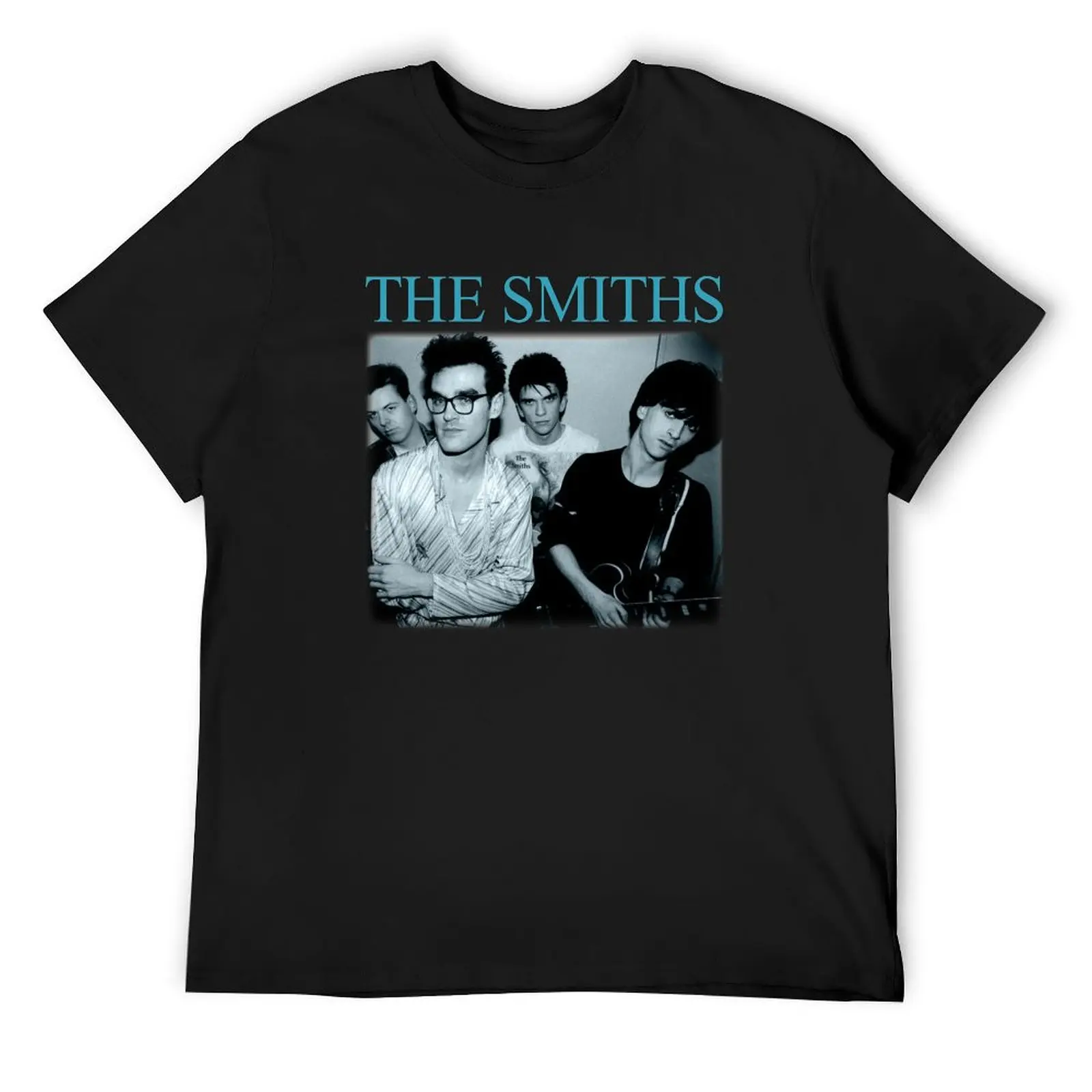 

Aerosmith the smiths Band T-Shirt street wear plus size clothes shirts graphic tees essential t shirt Short sleeve tee men