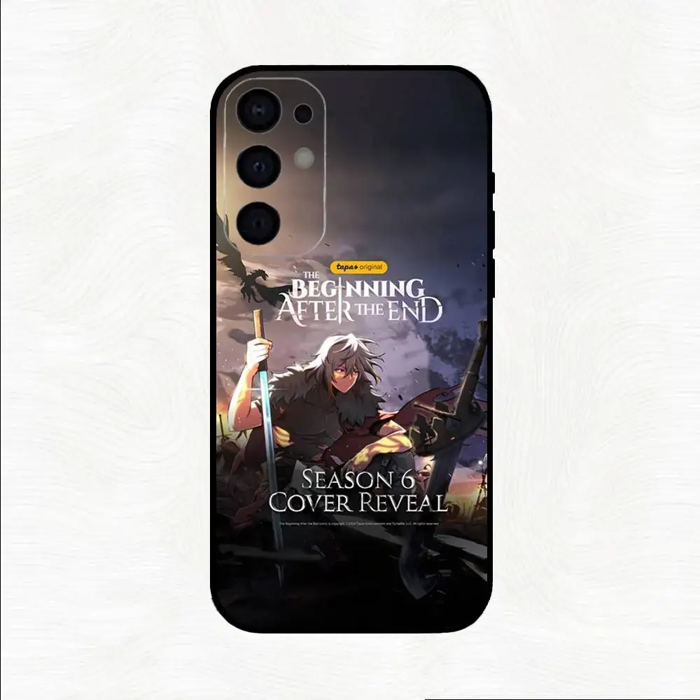 حافظة هاتف T-The B-Beginning بعد نهاية لهاتف سامسونج S25، S24، S23، S22، S21، S20، Plus، Fe، Lite، غطاء أسود آخر