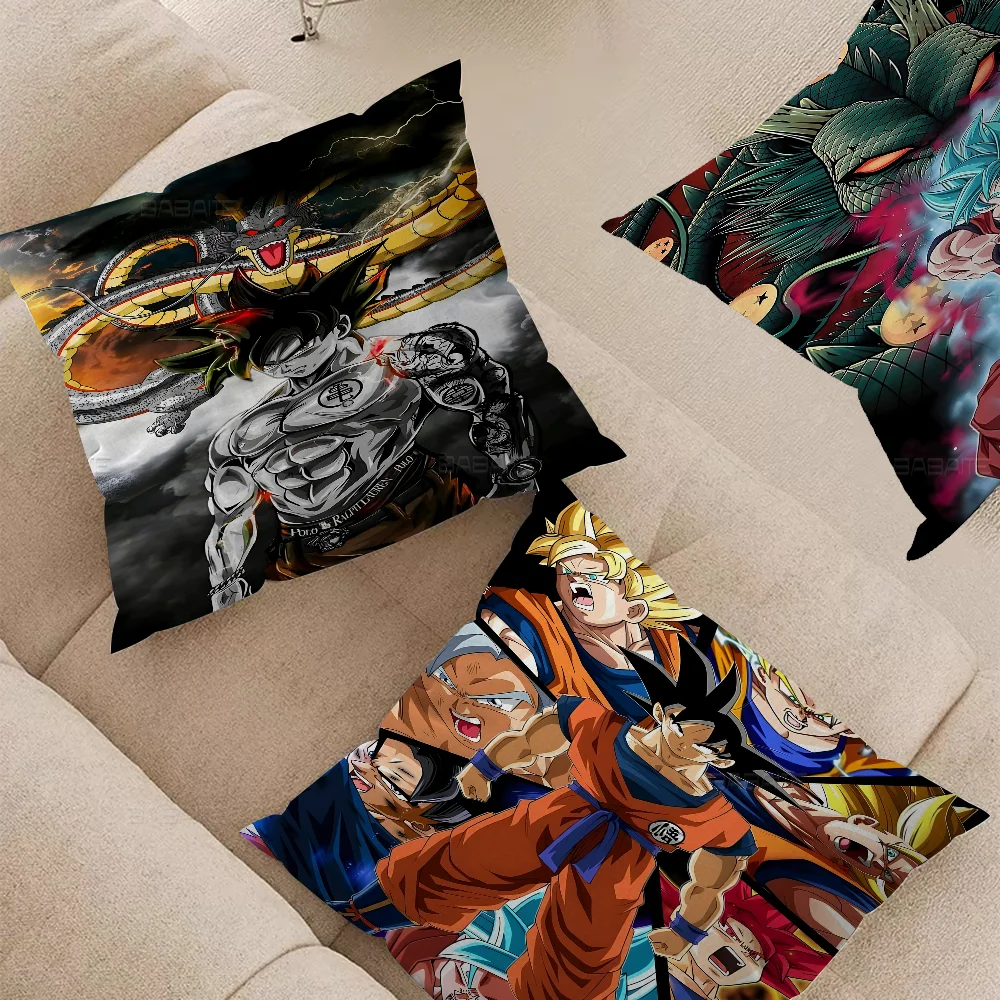 

Cool D--Dragon-D-B-Manga Art Balls Z Anime Pillow Cover Sofa Cushion Cover Home Room Decoration Children Gift