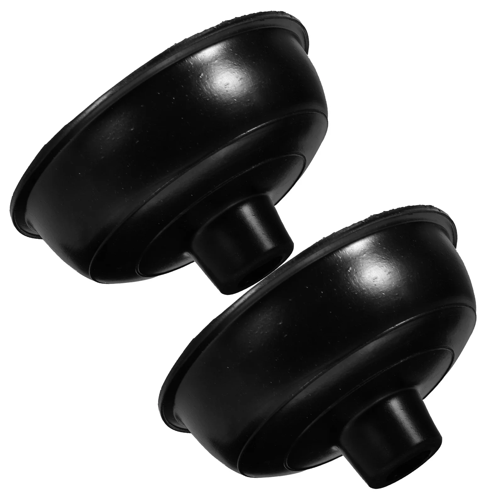 

2Pcs Household Toilet Plunger Replacement Rubber Force Cup Efficient Plumbing Accessory Bathroom Tool Plunger Accessory