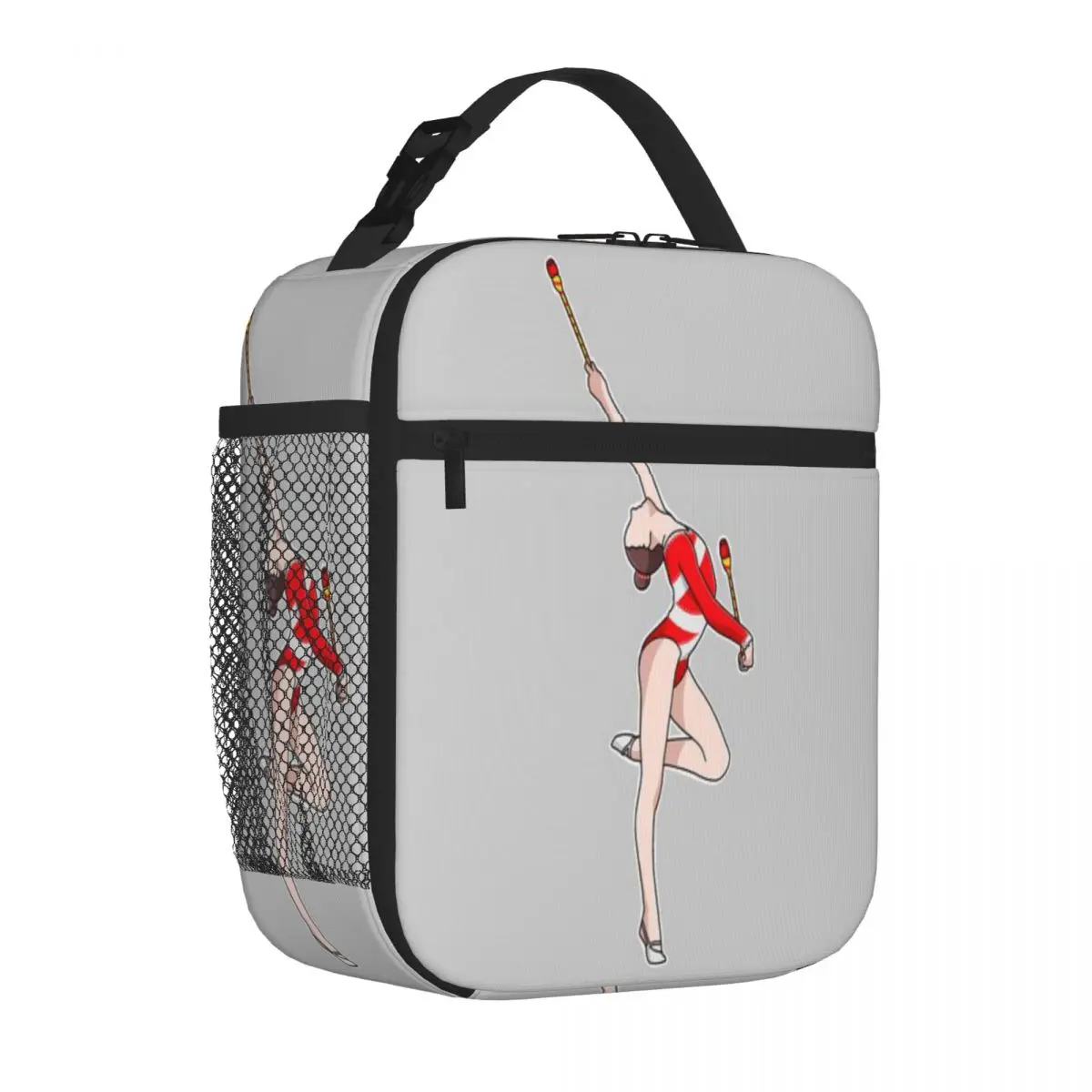 Bestselling Gymnast With Clubs Minimal Chic Bento Bag Daily Meal Prep Lunch Tote