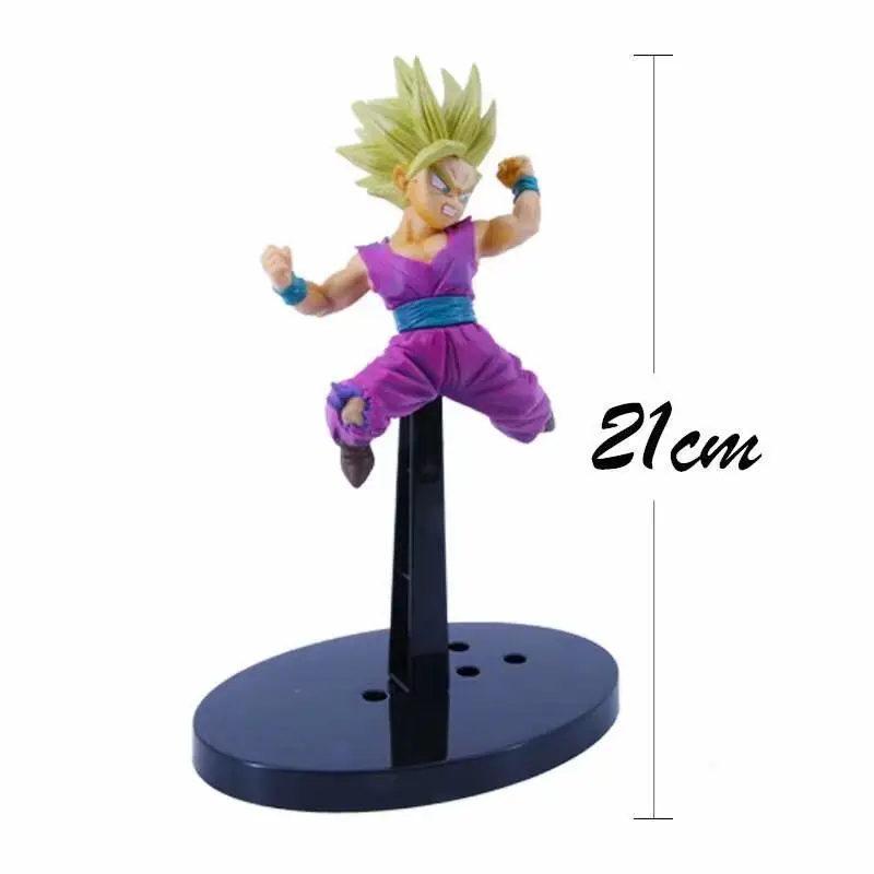 Squisito Dragon Ball Super SS Blue Vegeta e Kid Gohan Battle Version Figura Modello Anime Statua da collezione