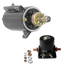 583482 585056 586279 Starter & relay For Omc Johnson Evinrude 5713 18-5624, 40-50Hp 1989-2001 5059240-M030SM 383622 395419