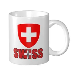 Mark Cup Mug Switzerland Swiss Letter Flag Emblem Coffee Mugs Tea Milk Water Cup Travel Mugs For Office Home