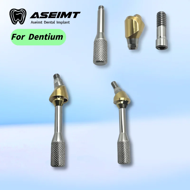 

For Dentium SuperLine 15°/30° Multi Unit Angled Abutment CAD/CAM Custom Ti Base for Dental Lab OEM ODM Factory Direct Fast Ship