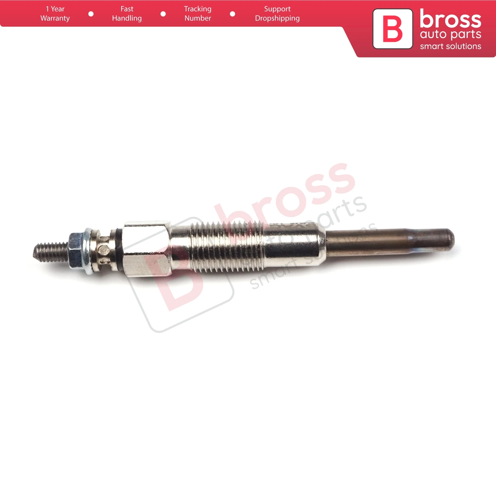 Bross Auto Parts BGP43 1 Piece Heater Glow Plugs GX79, 350G,0100226354 for Renault Peugeot Citron Iveco 2.8-2.5 Fast Shipment