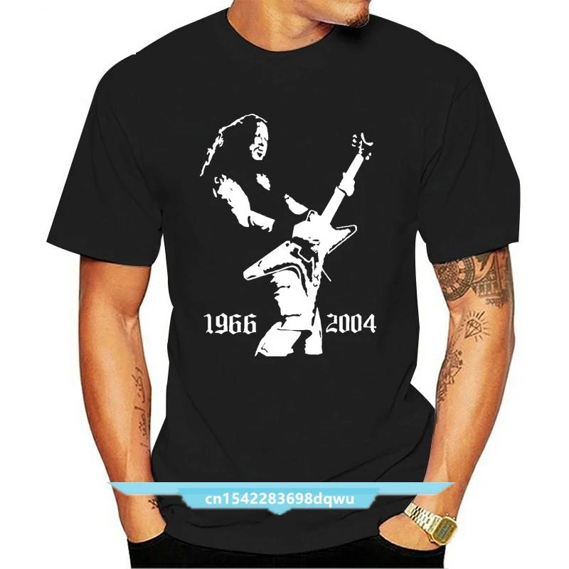 

Dimebag Darrell guitarist portrait tribute T-shirt dean guitar all sizes