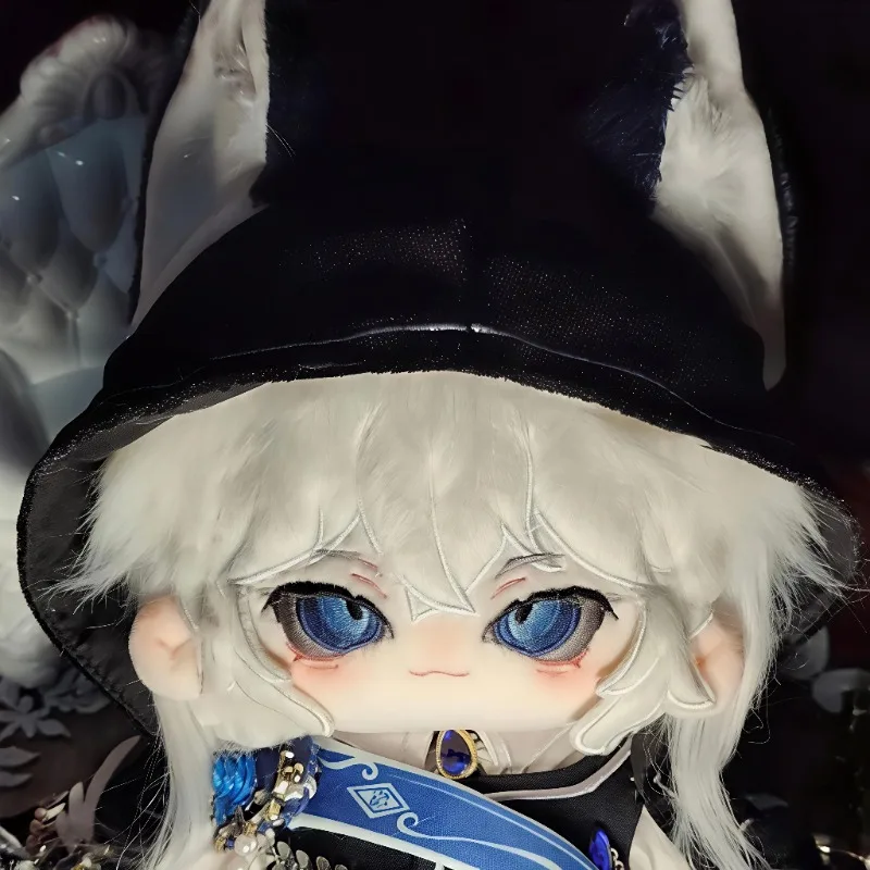 Peluche de jeu d'identité V Ithaqua, 20cm, mignonne, habillée, corps de poupée en coton, jouet en peluche, décor de salle de Cosplay, cadeau de noël et d'anniversaire