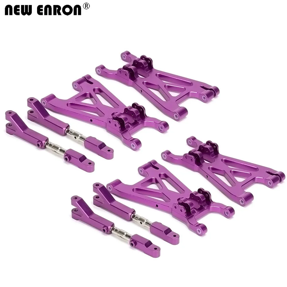 NEW ENRON #85238 Alloy Front&Rear Upper&Lower Completed Suspension Arm 1Set for 1/8 RC Car HPI SAVAGE 21 25 SS 3.5 4.6 FLUX X XL