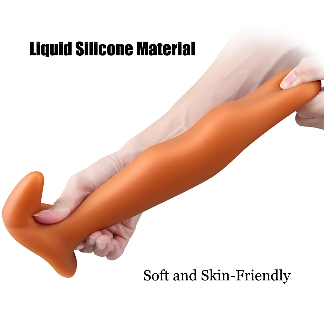 Liquid Silicone Huge Anal Plug Dildos Erotic Anal Dilator Penis Sex Toys for Stimulate Anus Vagina Soft Butt Plug Masturbator