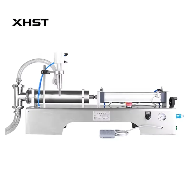 

Y1WTD-100 Jam Cream Paste Filling Machine Lotion Honey Oil Liquid Filling Machine