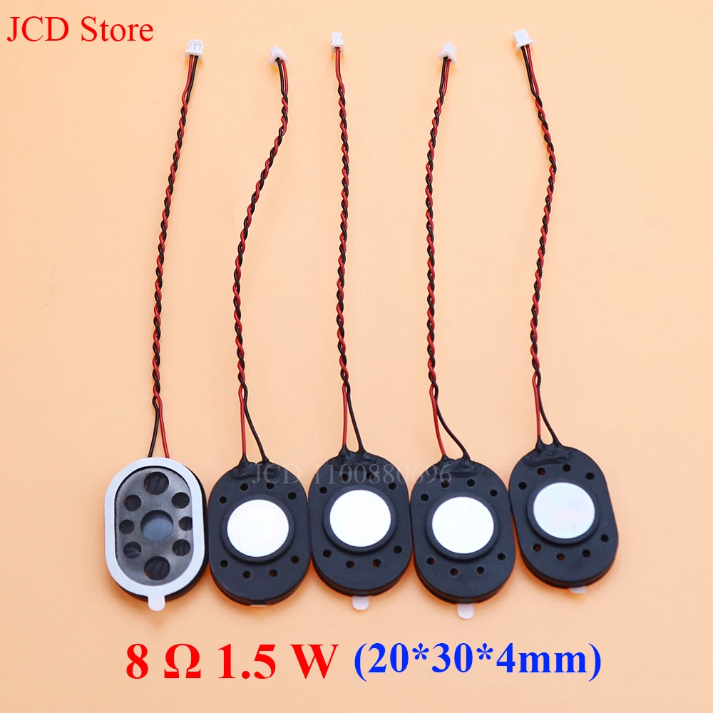 1 piece 1.5W8R 8R1.5W GPS Speaker Connector 2030 1.5W 8R 1.5W 20 * 30mm Thickness: 4MM