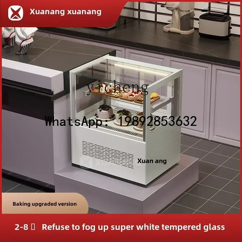 H29- cabinet desktop commercial fruit crisper dessert deli refrigerator small