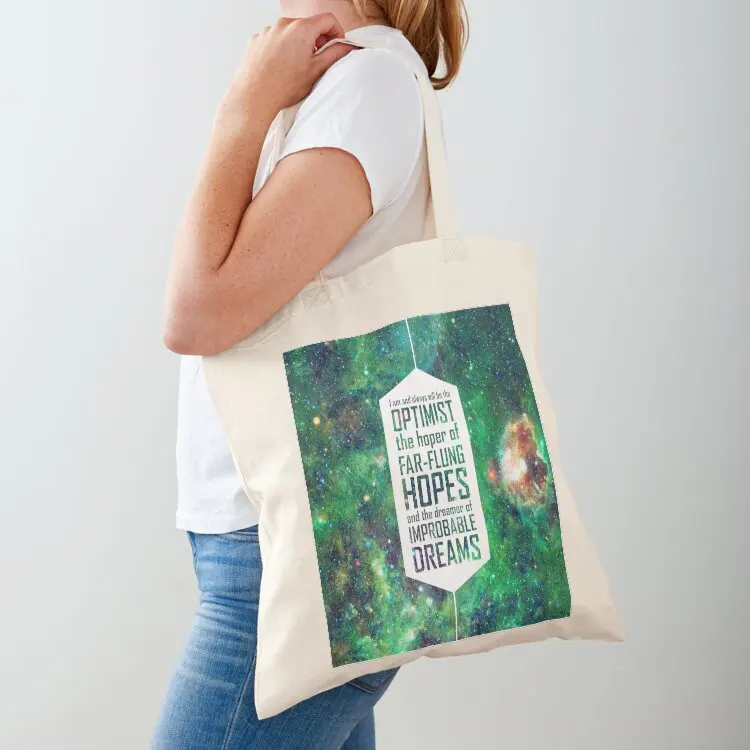 

Dreamer of Improbable Dreams Tote Bag Women's beach bags tote bag men's Customizable tote bag Handbags