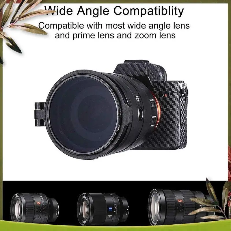 

New-ND Quick Release Switch Bracket Lens Filter For DSLR Camera Photography Lens Bracket