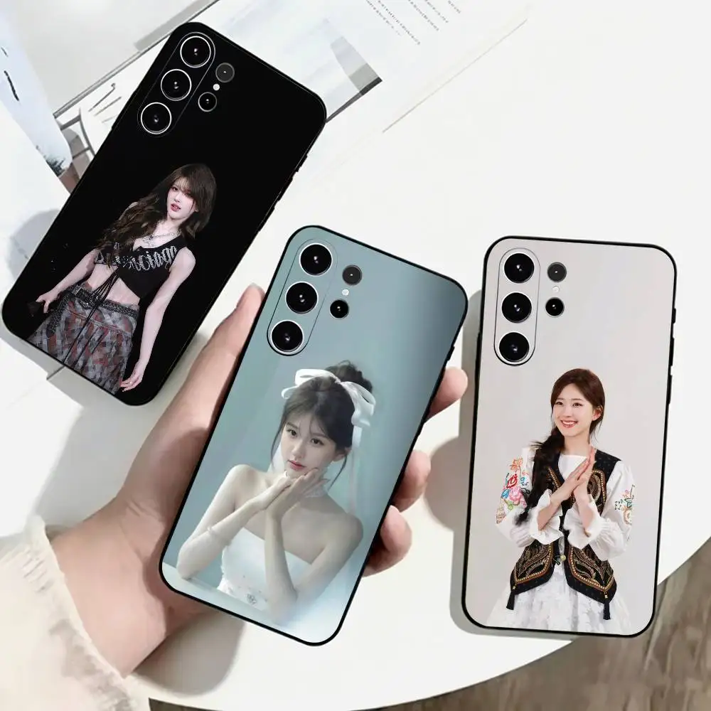 L-Lusi Rosy-Y Zhao Phone Case For Samsung S25,S24,S21,S22,S23,S30,Ultra,S20,Plus,Fe,Soft Silicone Black Cover