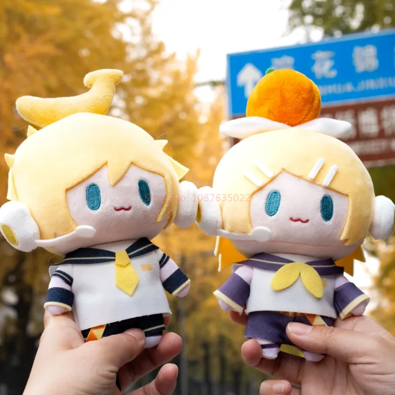 

Hatsune Miku Plush Toys Keychain Kagamine Len Rin Backpack Anime Peripheral Cute Stuffed Doll Bags Decoration Girl Birthday Gift
