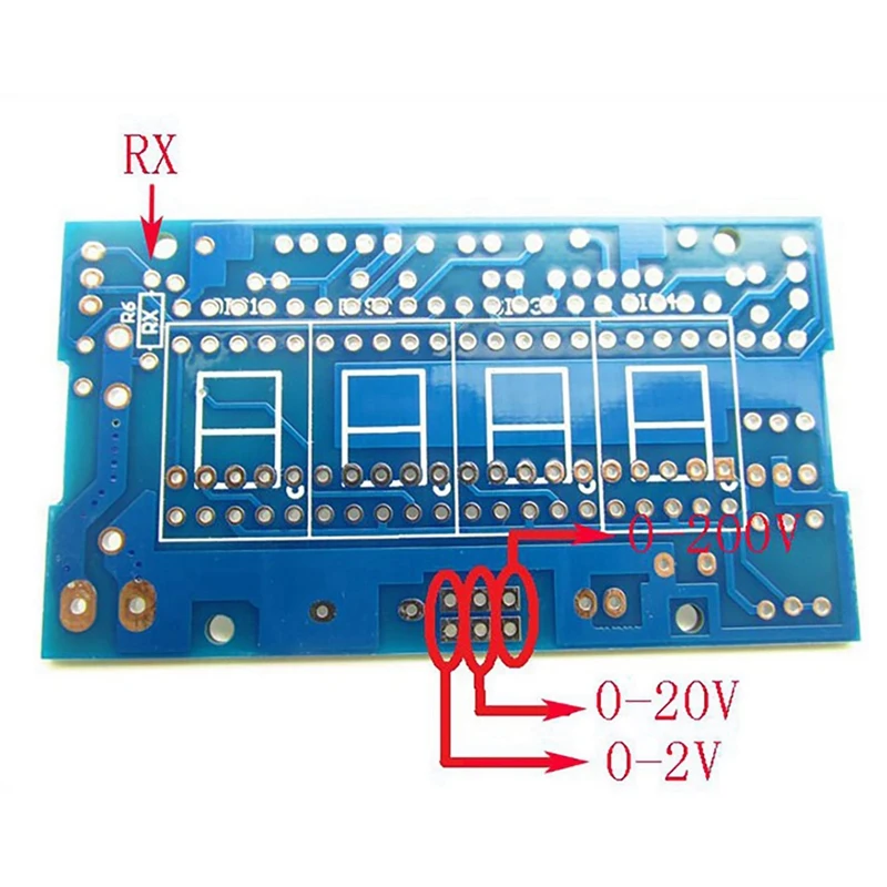 4X voltmetro Kit fai da te parti ICL7107 voltmetro digitale con testa di metro