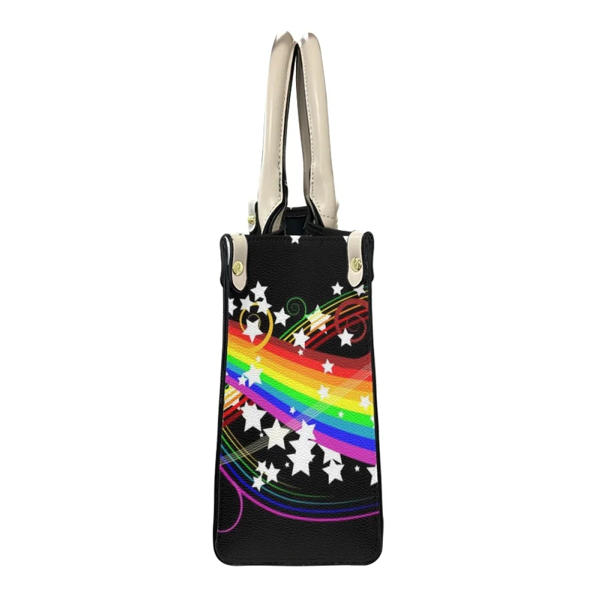 Love Pride Flag Print Women High Quality Tote Handbag New LGBT Gay Luxury Design Leather Shoulder Bag Messenger Bag Commuting