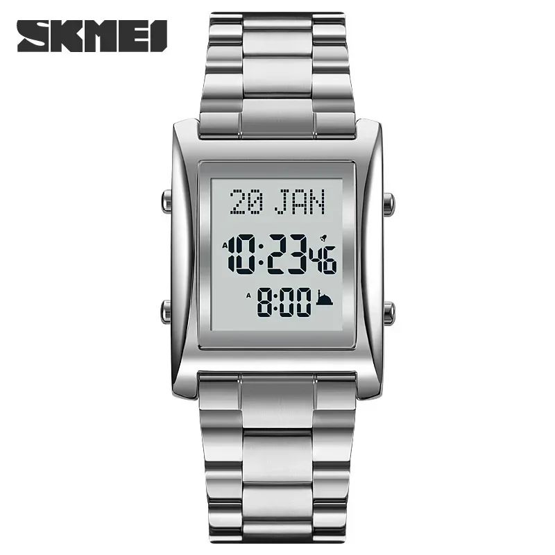 SKMEi 1815Muslim Qibla Direction Instruct Watch Men Women Prayer Multifunctional Worship Watches Luxury Male Original Wristwatch