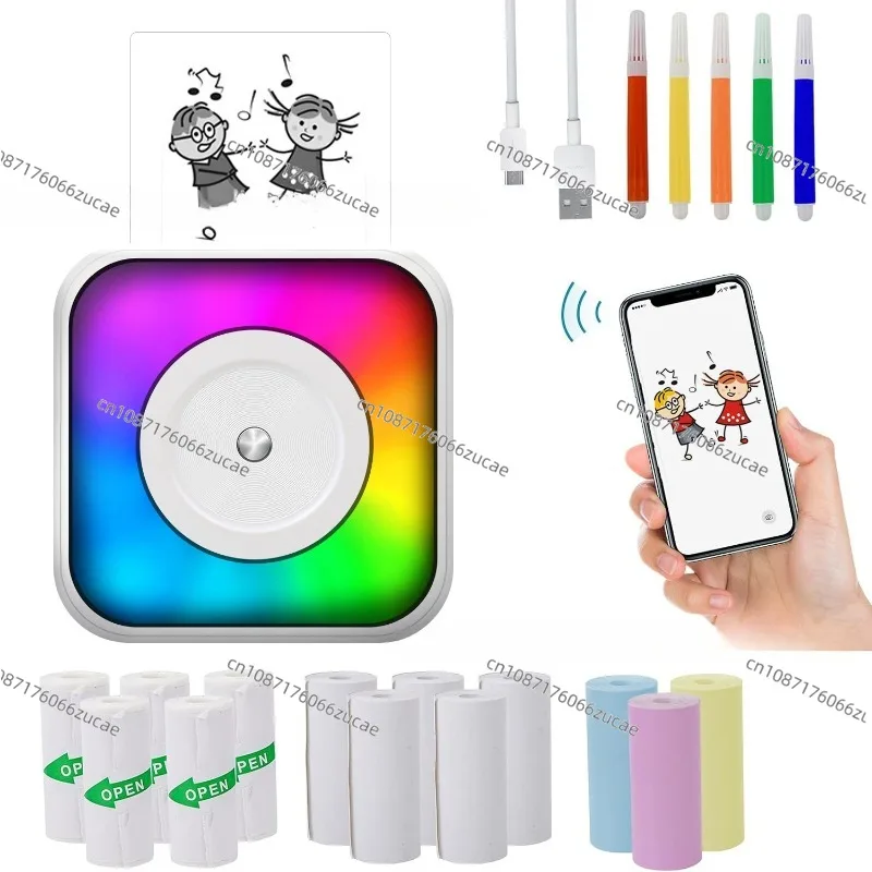 

Mini printer pocket wrong question C31 student convenient thermal label self-adhesive printer