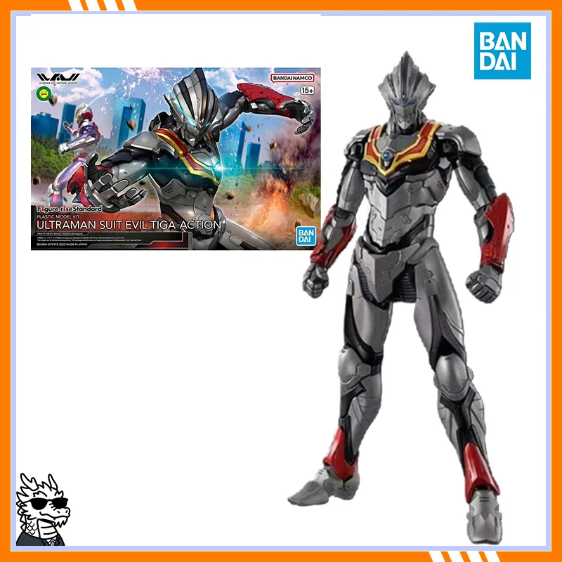

Оригинальный конструктор Bandai Ultraman FRS Figure-rise Standard: Фигурка Злого Тиги, коллекционная модель, игрушка, в наличии