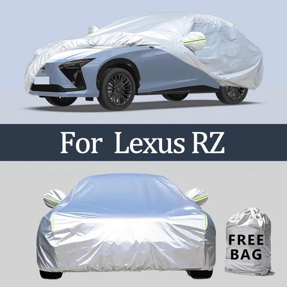

For Lexus RZ Car Cover Outdoor Protection Covers Snow Sunshade Waterproof Dustproof Exterior UV Car Accessories